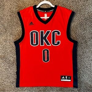 Adidas Oklahoma City thunder Russell Westbrook NBA Jersey
